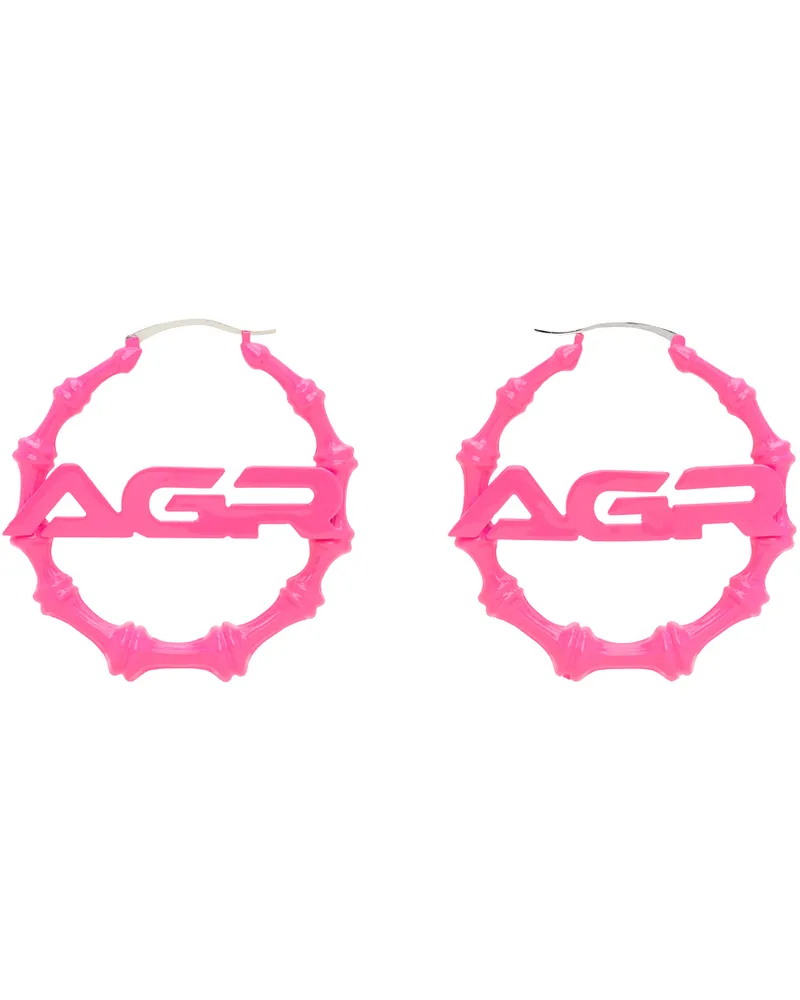 ARG Pink Hatton Labs Edition Safety Earrings Pink