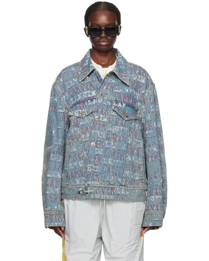 Lanvin Blue Future Edition Denim Jacket Light