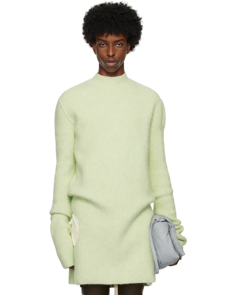 Rick Owens Green Porterville Subhuman Sweater 25