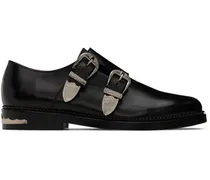 SSENSE Exclusive Black Pin-Buckle Loafers