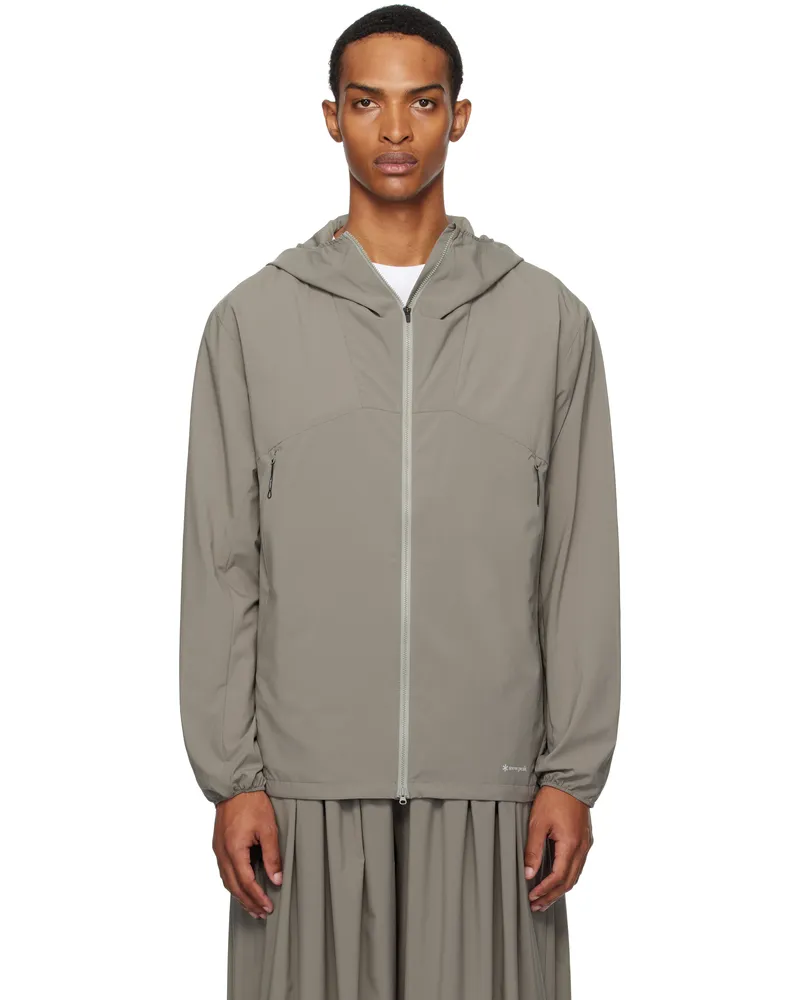 Snow Peak Gray Shadow Ripstop Jacket Light
