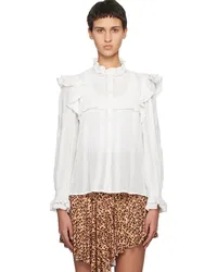 Étoile Isabel Marant White Jatedy Shirt 20wh