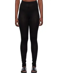 Lauren Manoogian Black Super Fine Leggings Bblack