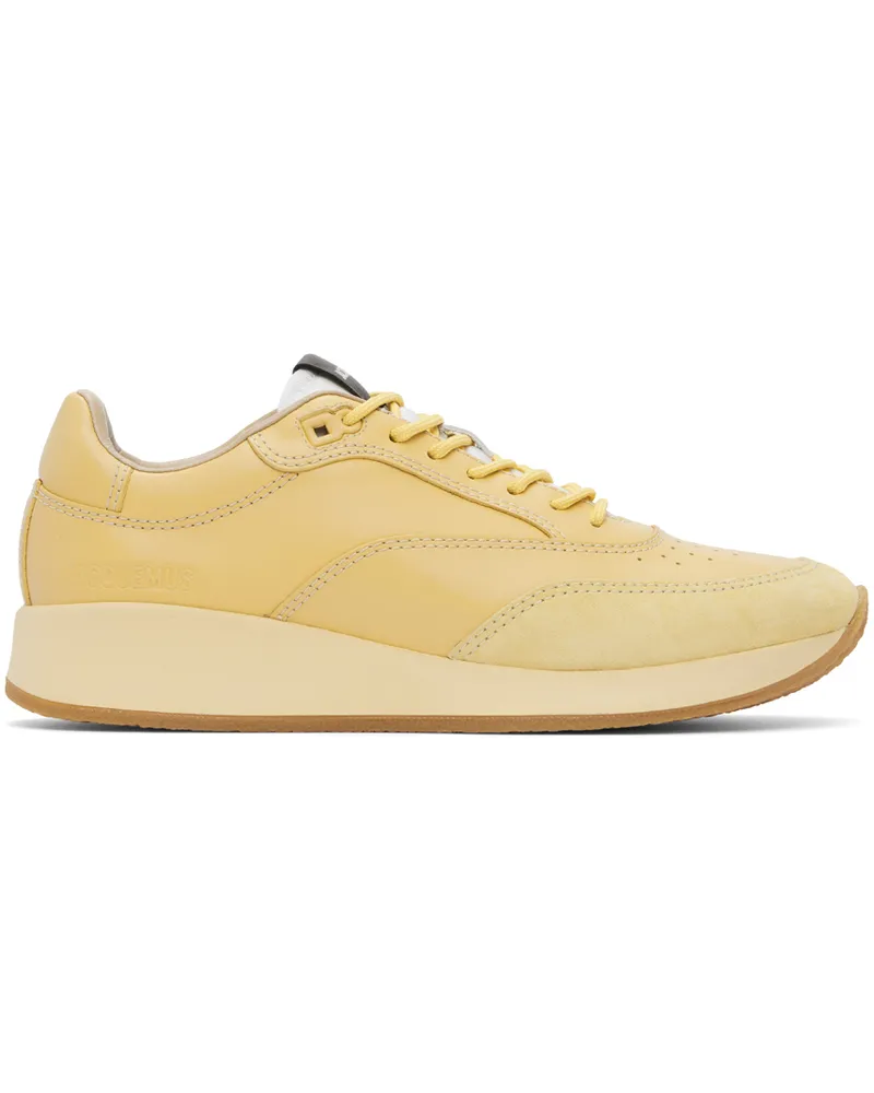 Jacquemus Yellow Les Sculptures 'La Daddy' Sneakers 205