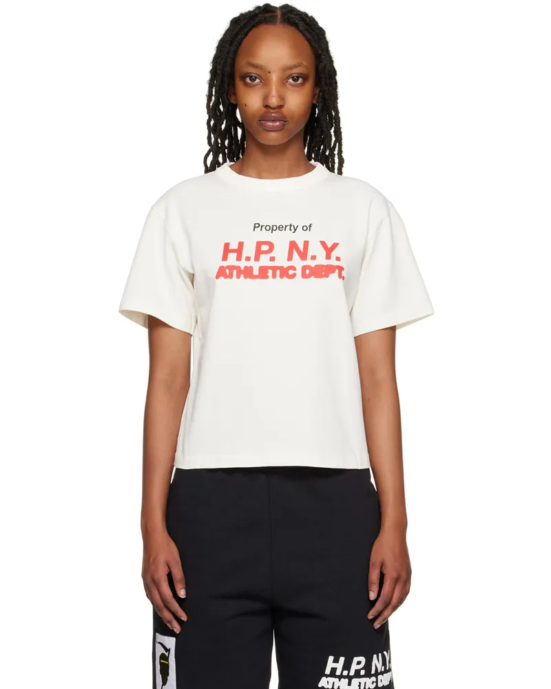 Heron Preston White 'H.P. N.Y.' T-Shirt White