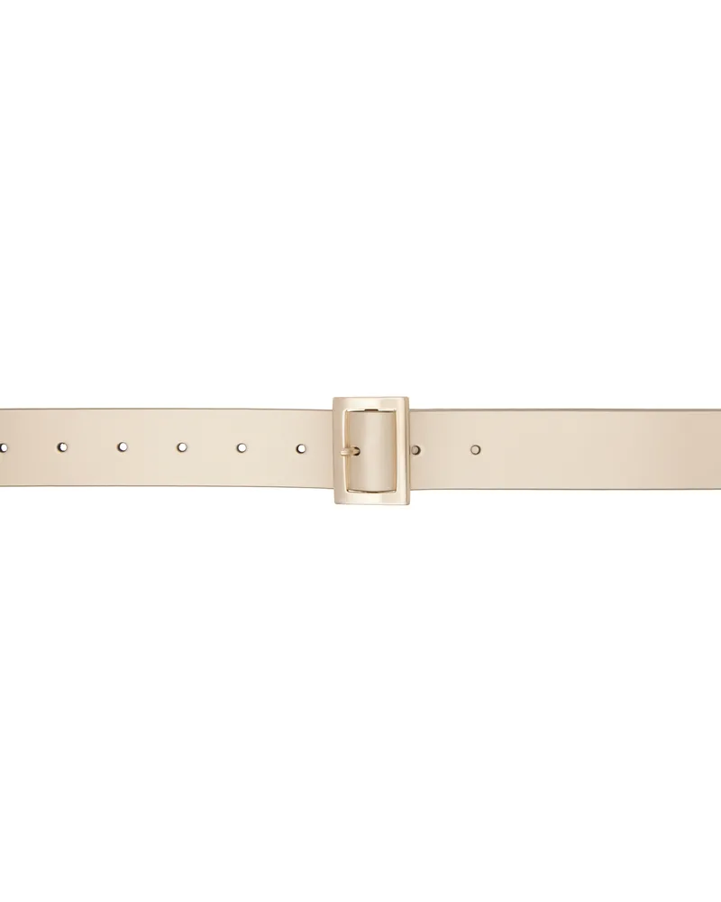 Rick Owens Gold Metallic Spalla Stooges Belt