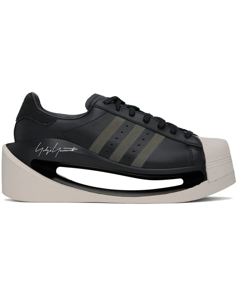 Y-3 Black Gendo Superstar Sneakers Black