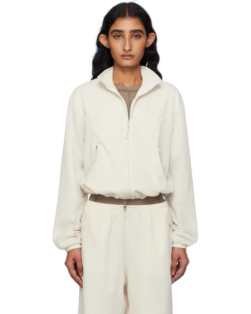 ON Beige Track Jacket Cream