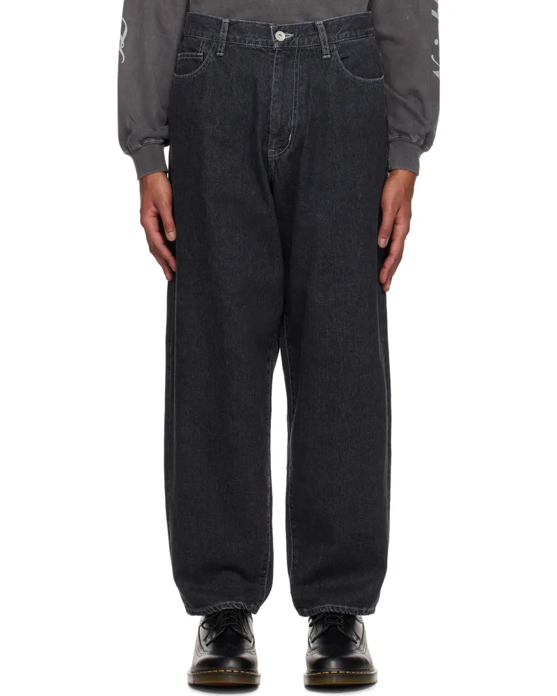 Neighborhood Black PHINGERIN Edition 6PK Jeans Black