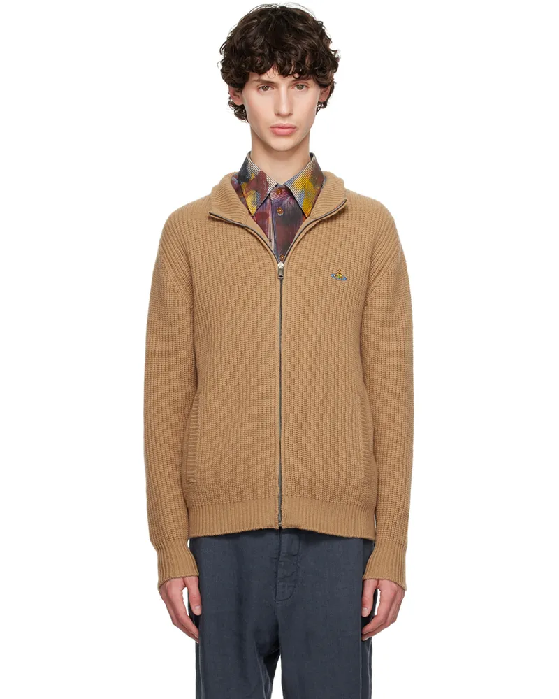 Vivienne Westwood Beige Fisherman Sweater Ss24-c407