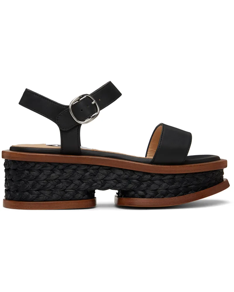 Gabriela Hearst Black Michael Sandals Blk