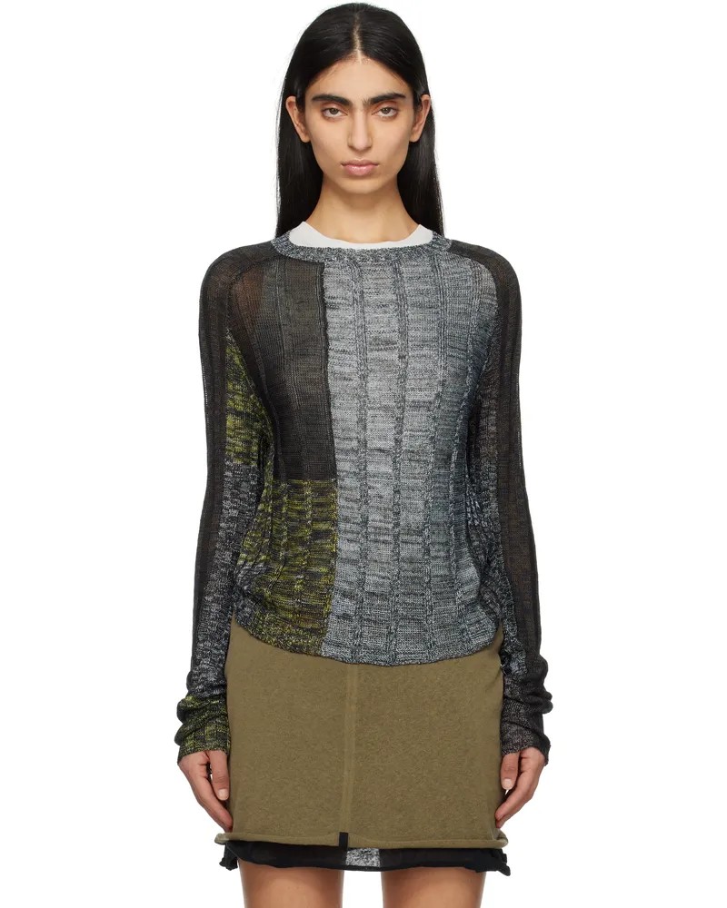Eckhaus Latta Multicolor Symphony Sweater Cavern