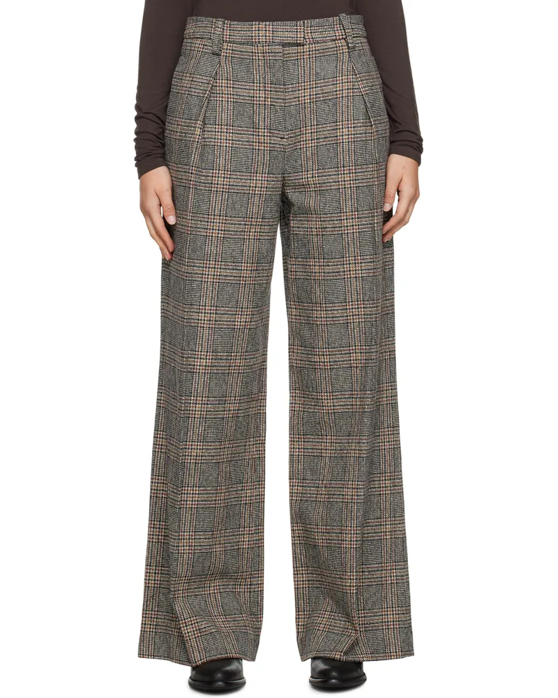 Rag & Bone Black Bennett Trousers Blackpld