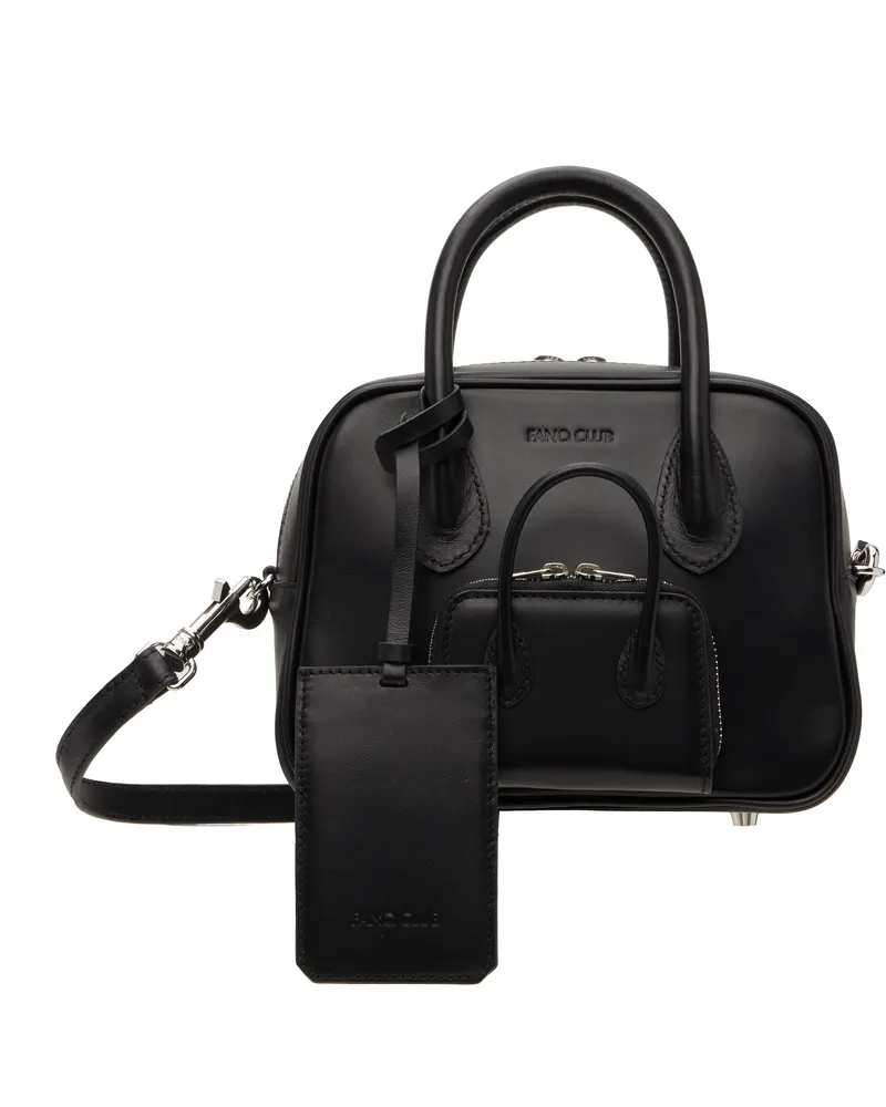 Fancì Club Black Koala Handle Bag Black