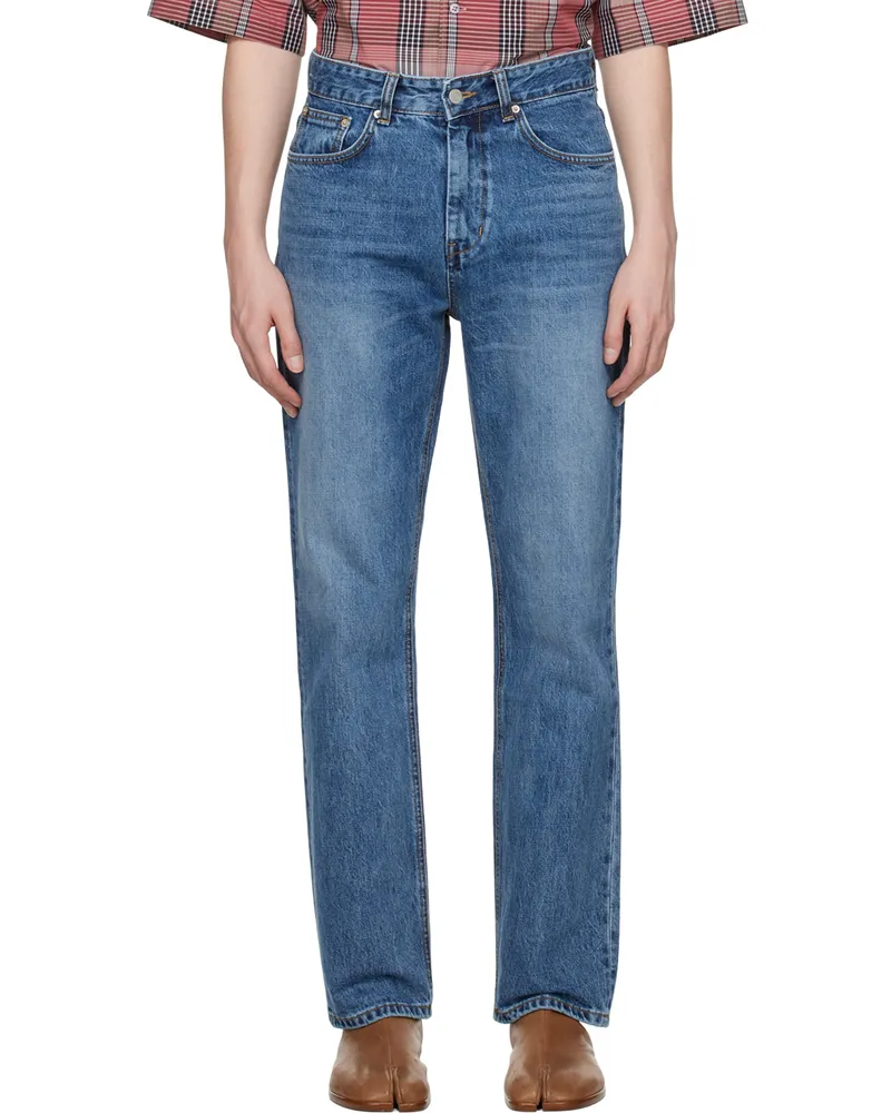 Youth Blue Straight-Leg Jeans Medium