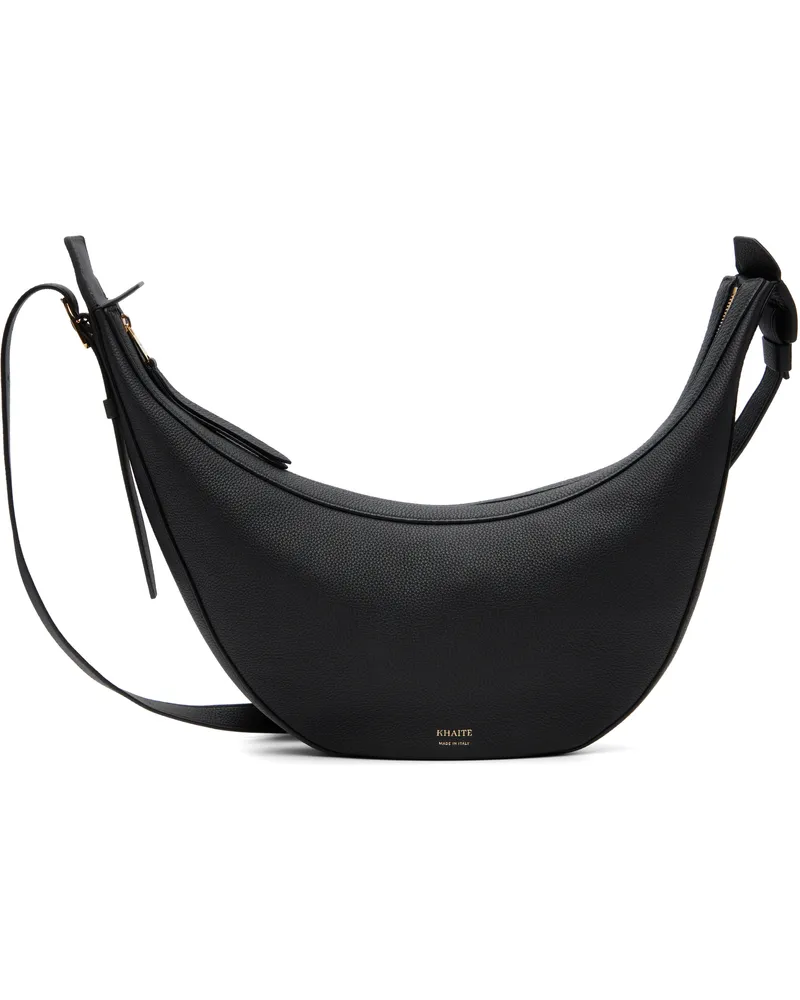KHAITE Black Small Augustina Crossbody Bag 200