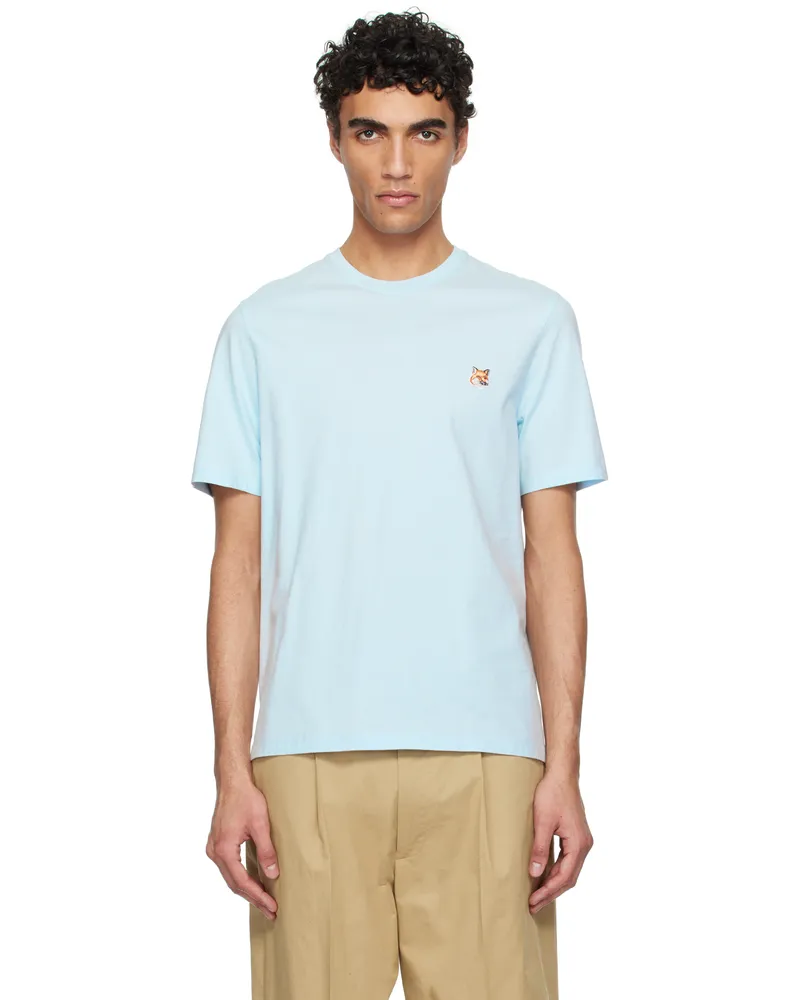 Kitsuné Blue Fox Head Patch Regular T-shirt 0072