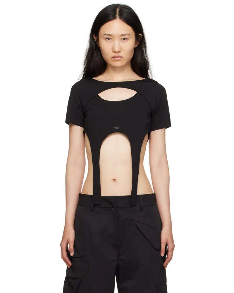 Heliot Emil Black Hail Harness T-Shirt Black