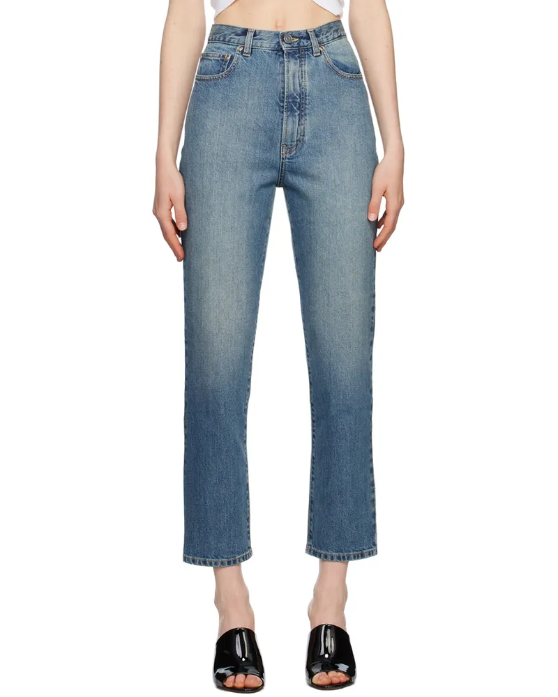 Alaïa Blue Faded Jeans 525