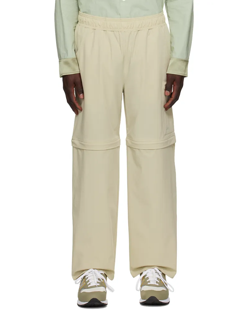 Dime Beige Zip Off Trousers Sand
