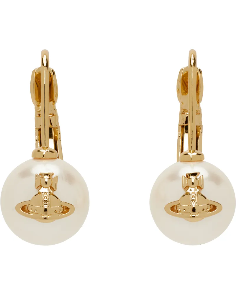 Vivienne Westwood Gold Gia Drop Earrings R107