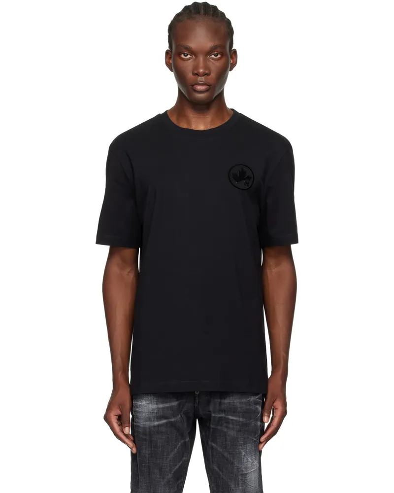 Dsquared2 Black Regular Fit T-Shirt 900