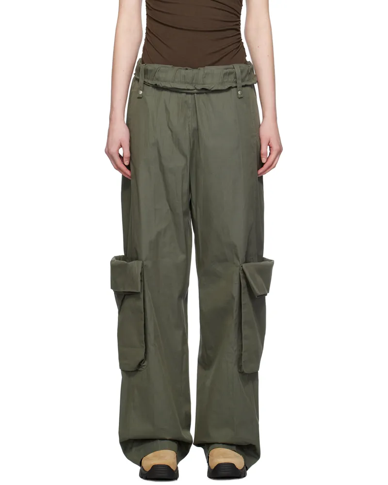 OPEN YY SSENSE Exclusive Khaki Cargo Pants Khaki