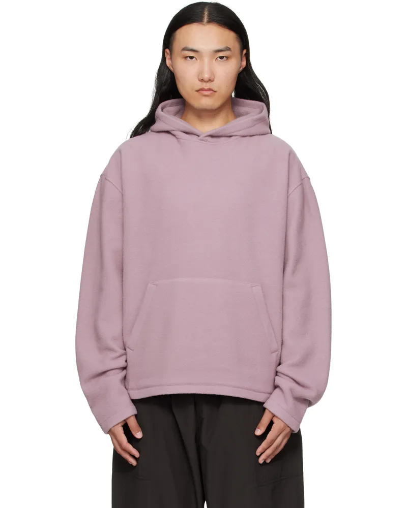 Rier Pink Fleece Hoodie Myrte