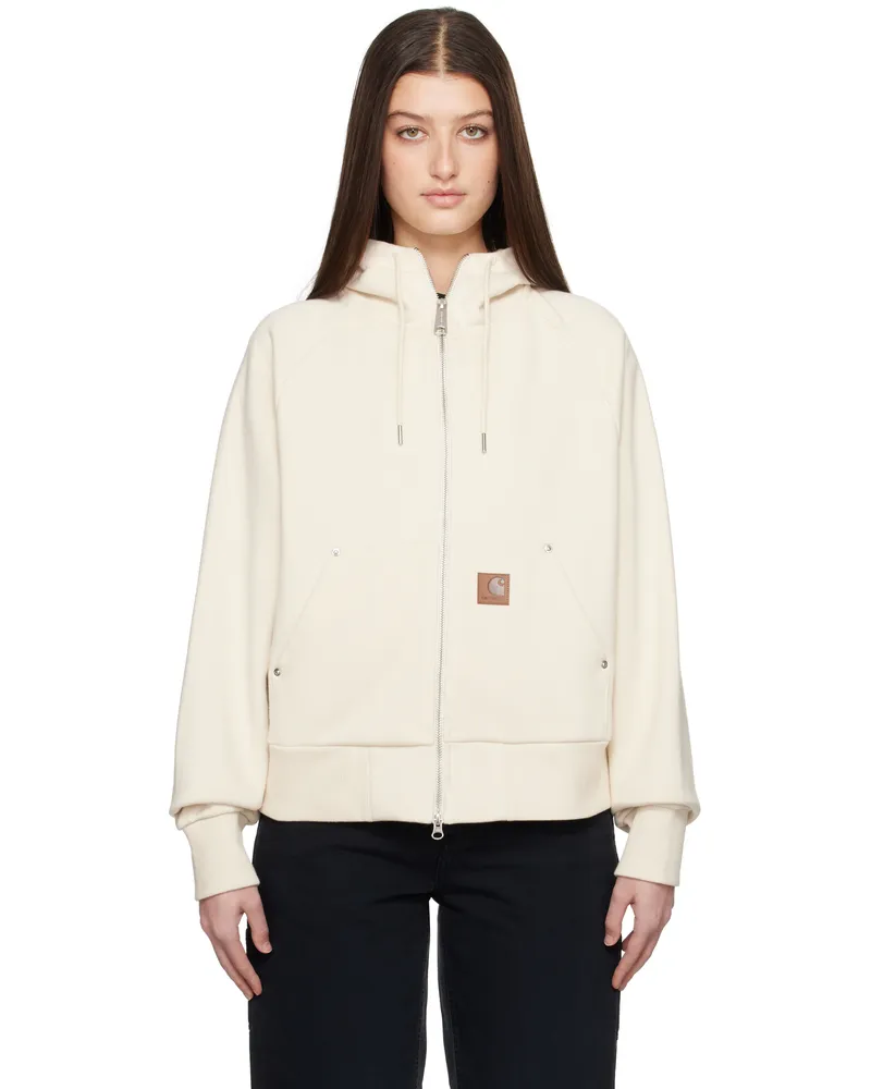 Carhartt WIP Off-White Hooded Eldon Hoodie Natural