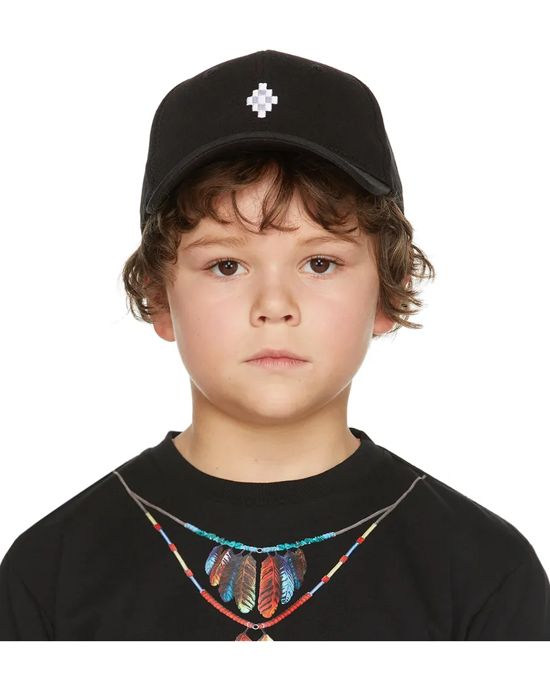 Marcelo Burlon | County of Milan Kids Black Logo Cap Black