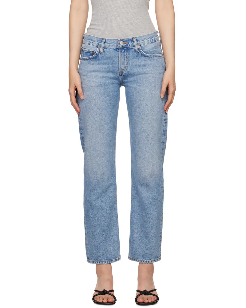 AGOLDE Blue Amber Jeans Libertine