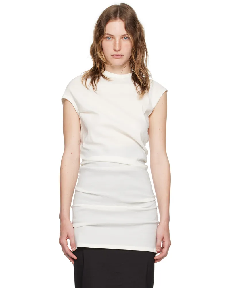 Issey Miyake White Membrane Blouse 02
