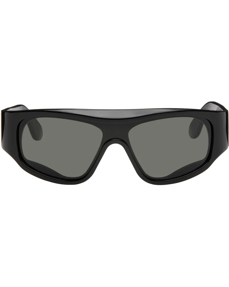 RETROSUPERFUTURE Black Ufo Sunglasses Lah