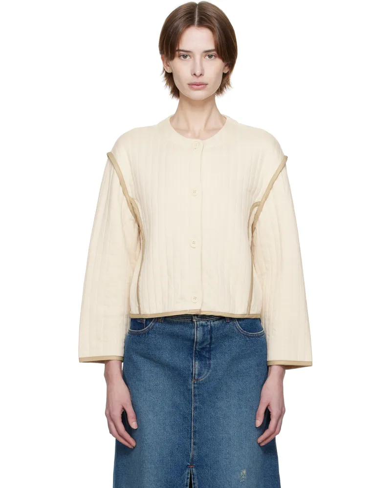 A.P.C. Off-White Garance Jacket Aad
