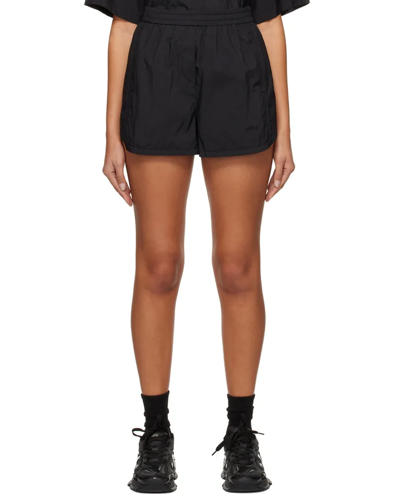 JUUN.J Black Drawstring Shorts 5