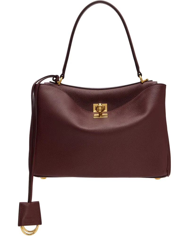 Balenciaga Burgundy Rodeo Small Bag 6036