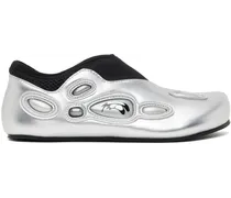 Silver Alien Barefoot Sneakers