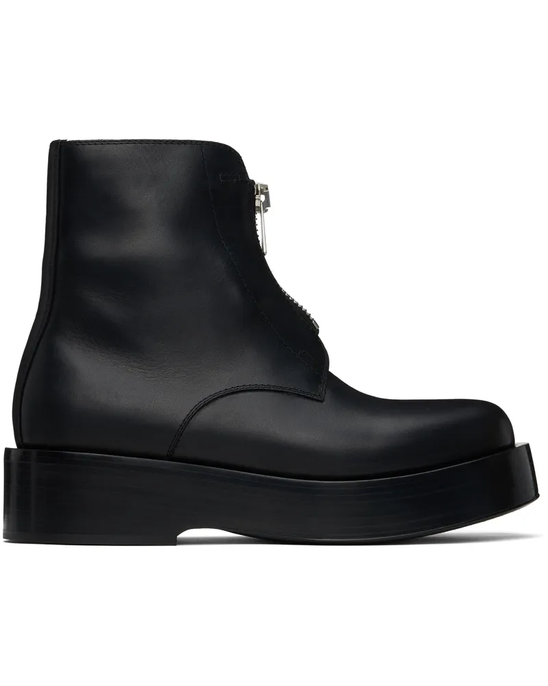 Bottega Veneta Black Torino Ankle Boots 1000