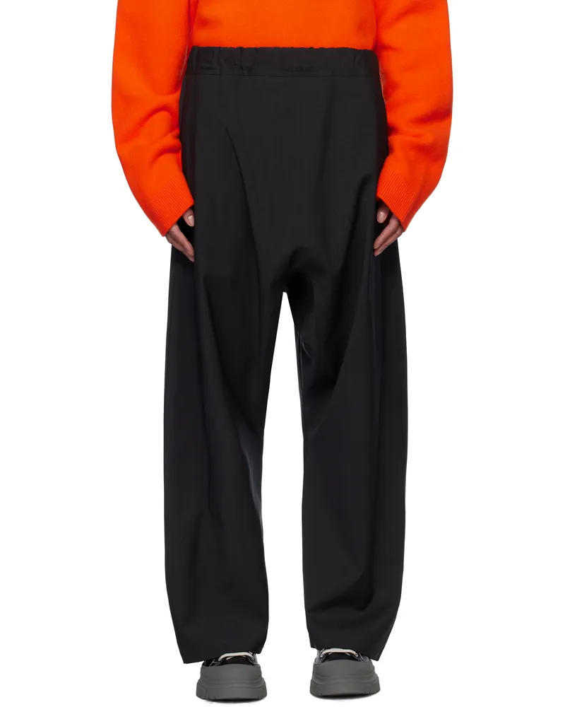 Sofie D'Hoore Black Plof Trousers Charcoal