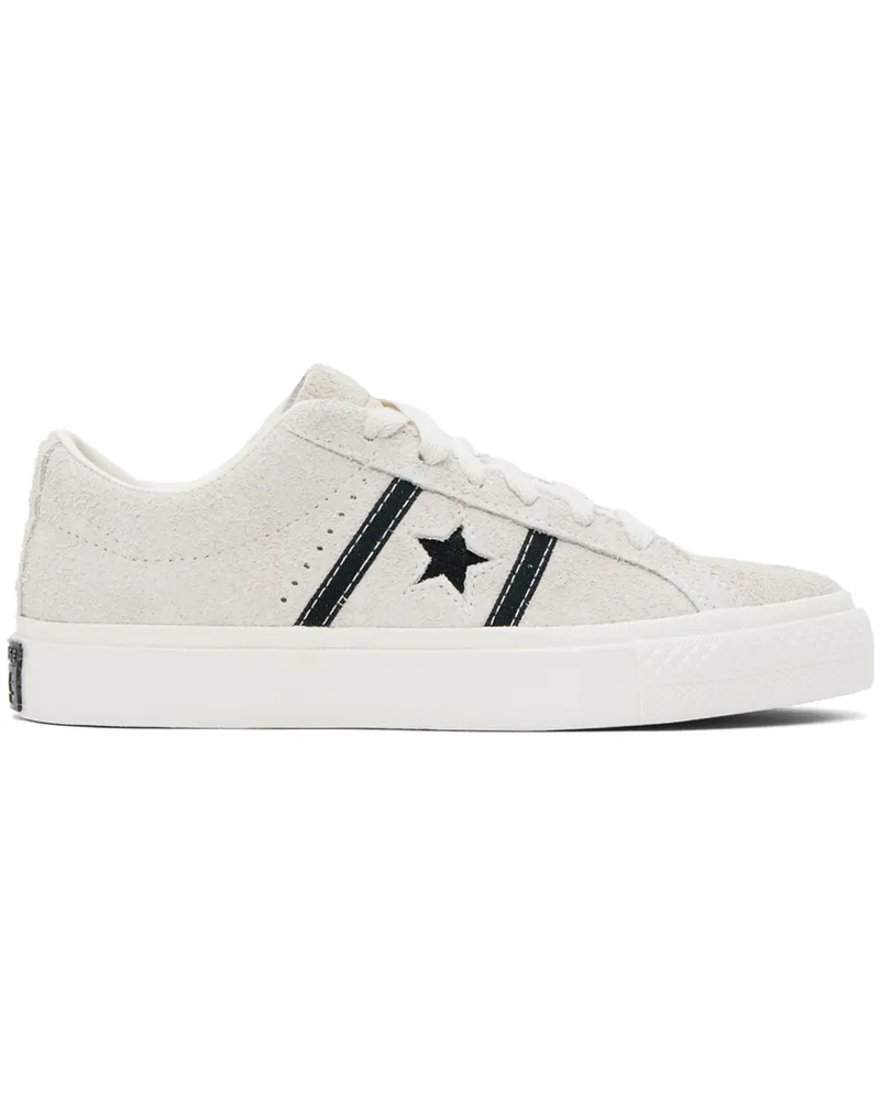Converse Off-White One Star Academy Pro Suede Low Sneakers Egret