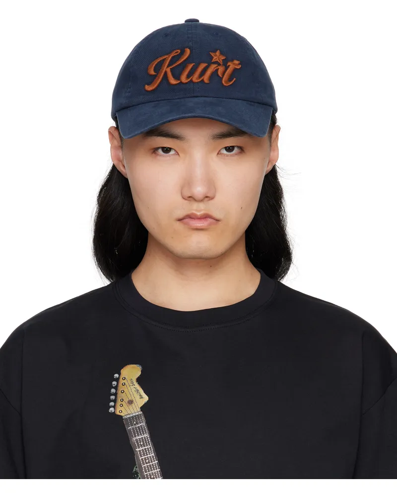 Andersson Bell Navy 'Kurt' Star Cap Navy