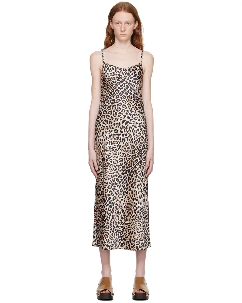 HUGO BOSS Beige Kimola Midi Dress 970