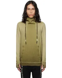 Boris Bidjan Saberi Khaki Hoody2 Hoodie Faded