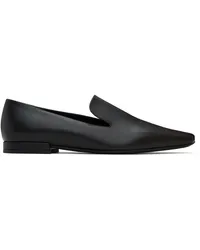 Loulou Studio Black Carole Loafers Black