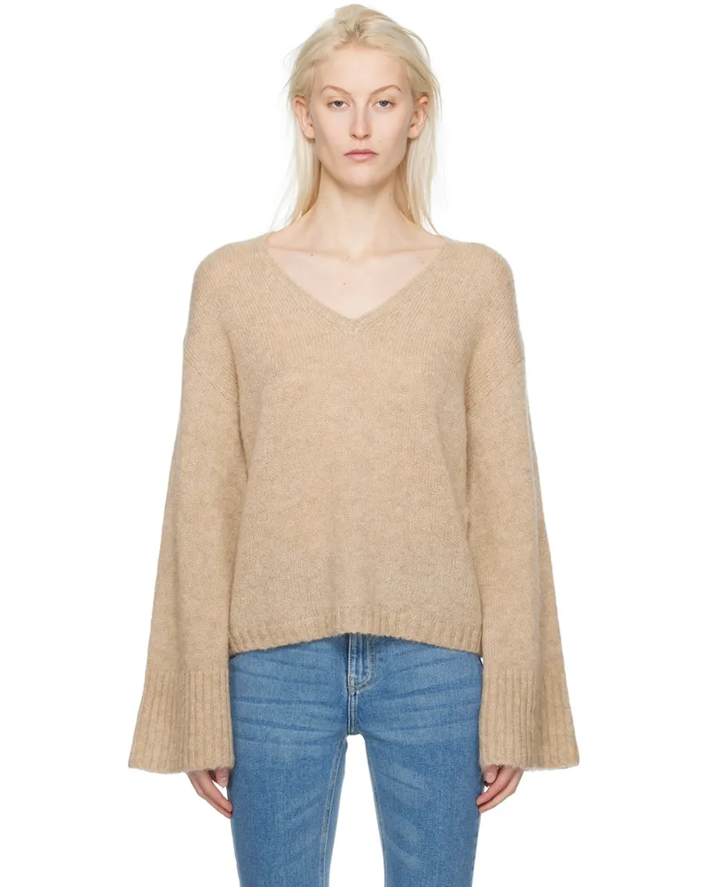 By Malene Birger Beige Cimone Sweater 18t