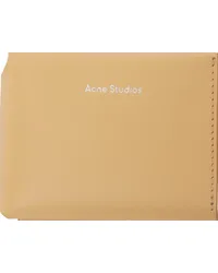 Acne Studios Beige Folded Wallet Dbdune