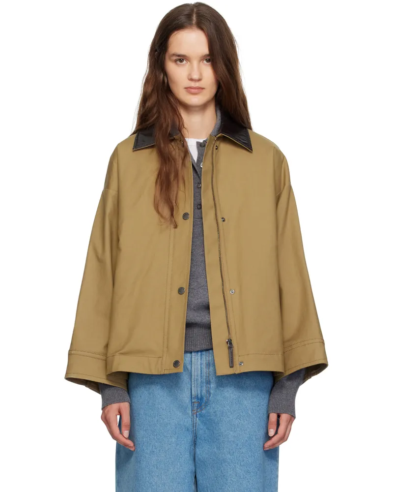 Max Mara Tan Dorema Jacket 001