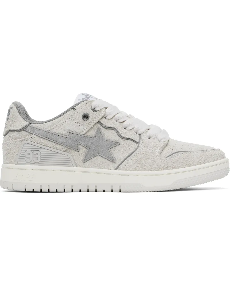 BAPE Gray BAPE SK8 STA #3 Sneakers Gray