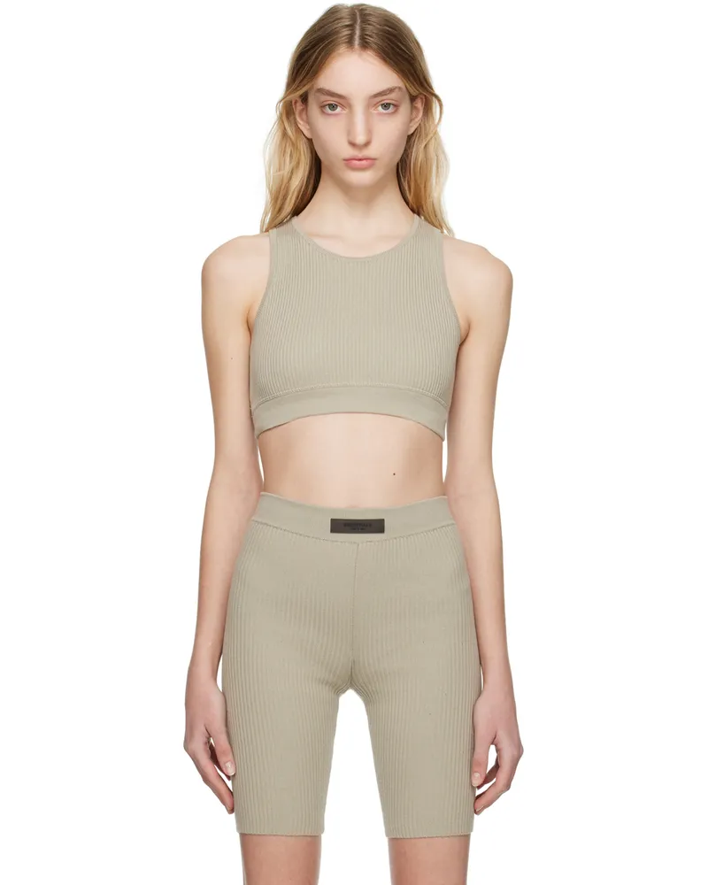 Fear of God Gray Rib Tank Top Seal