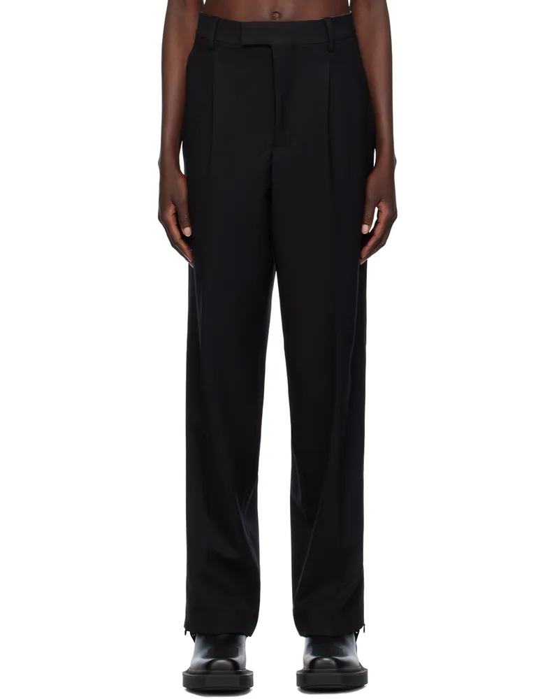 VTMNTS Black Tailored Trousers Black